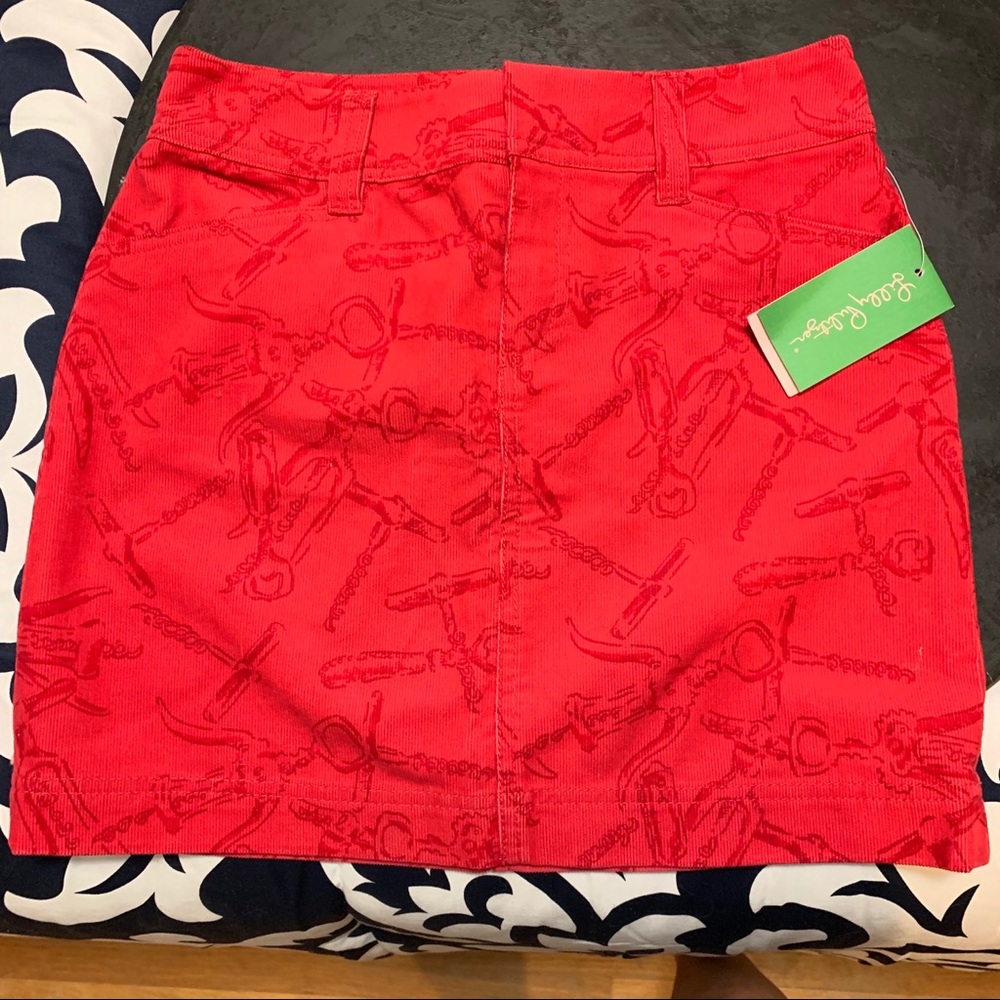 Corduroy Mini Skirt